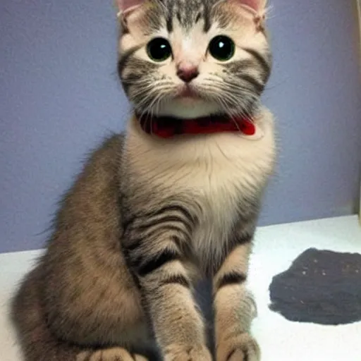 Prompt: cute cat meme, highly detailed, trending on imgur