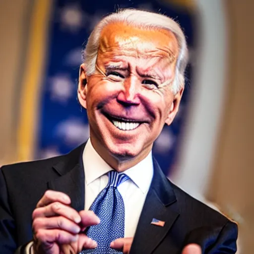 Image similar to joe biden as a cute bean