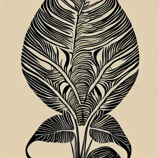 Image similar to tattoo sketch of a cat huging sun, monstera deliciosa, a draft, organic ornament, maori, line art, vector