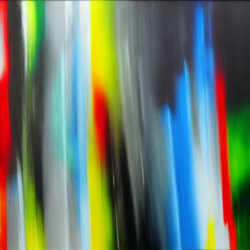 Prompt: painting by Gerhard Richter. high resolution high quality detailed