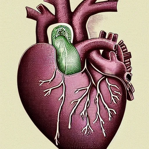 Image similar to anatomically correct heart, anatomic!!, real heart!