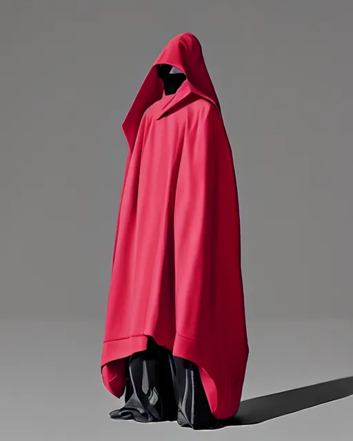 Prompt: Balenciaga techno cloak