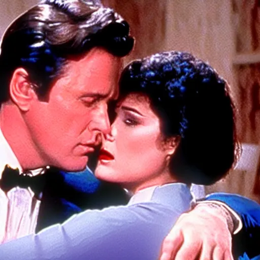 Image similar to a film still of the stand wonder of u in blue velvet(1986)