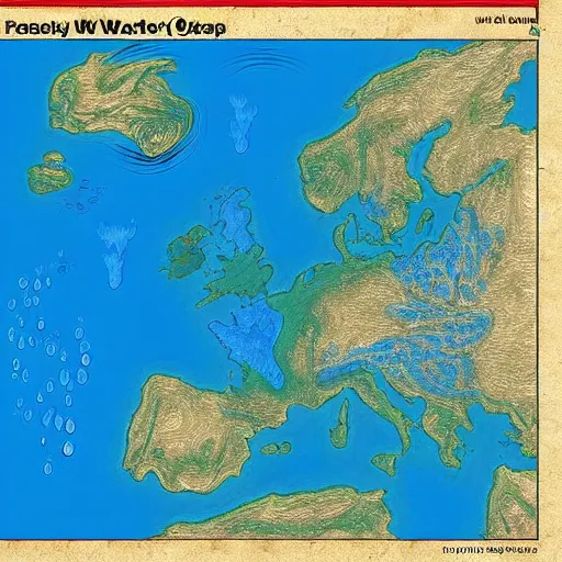 Image similar to fantasy water map