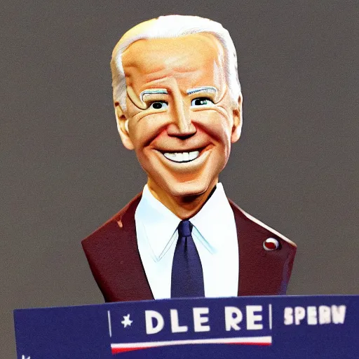 Image similar to joe biden as a string puppet, detailed,