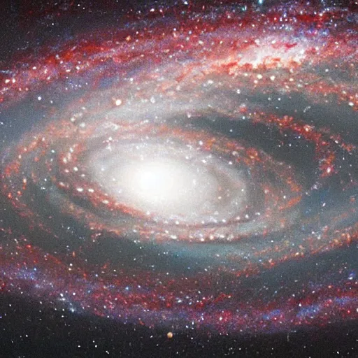 Image similar to a galaxy inside a ring