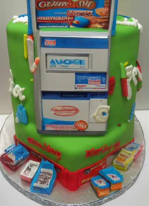 Image similar to vending machine cake