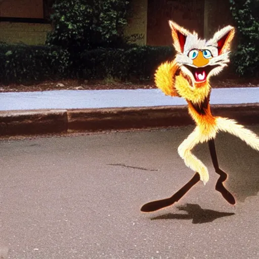 Prompt: wile e coyote as a real person