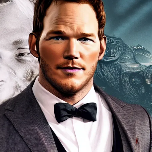 Image similar to Chris Pratt as Mario