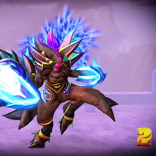 Image similar to magnamalo from monster hunter rise in a suit in monst hunter game