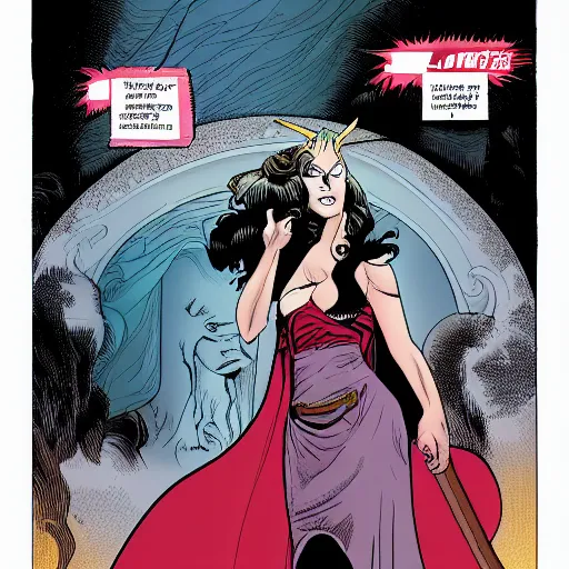 Image similar to sorceress by robert kirkman