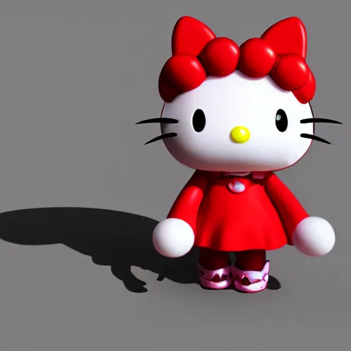 ArtStation - Baseball Bat Hello Kitty