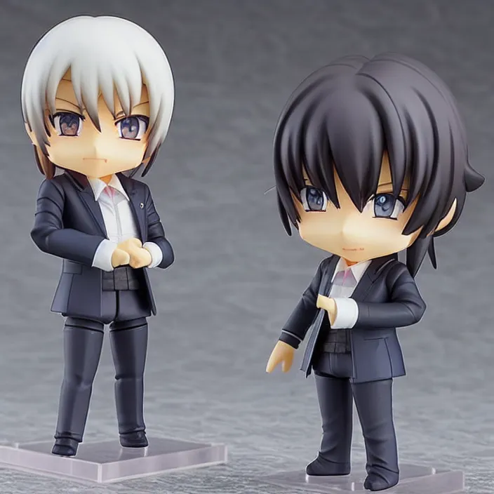 Image similar to takumi fujiwara, an anime nendoroid of takumi fujiwara, figurine, detailed product photo