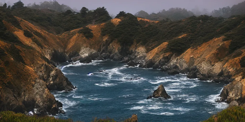 Image similar to the dark watchers in Big Sur