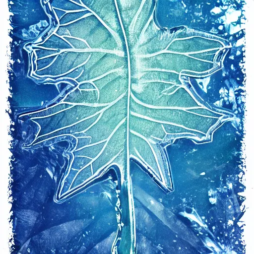 Image similar to icy soloist animation digitalart communion reflections leaf