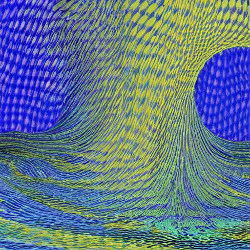 Image similar to sculpture of the number four, tsunami background, dramatic, digital art