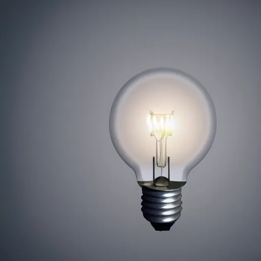 Image similar to A beautiful hyper realistic ultra detailed lifelike cinematic still of a light bulb, knolling, unreal engine, deviantart, flickr, artstation, octane render, textured, colorful, extreme realistic detail, physically based rendering, pbr render, very detailed, volumetric lighting, detailed lighting, octane render, 4k, cinematic lighting, 8k resolution