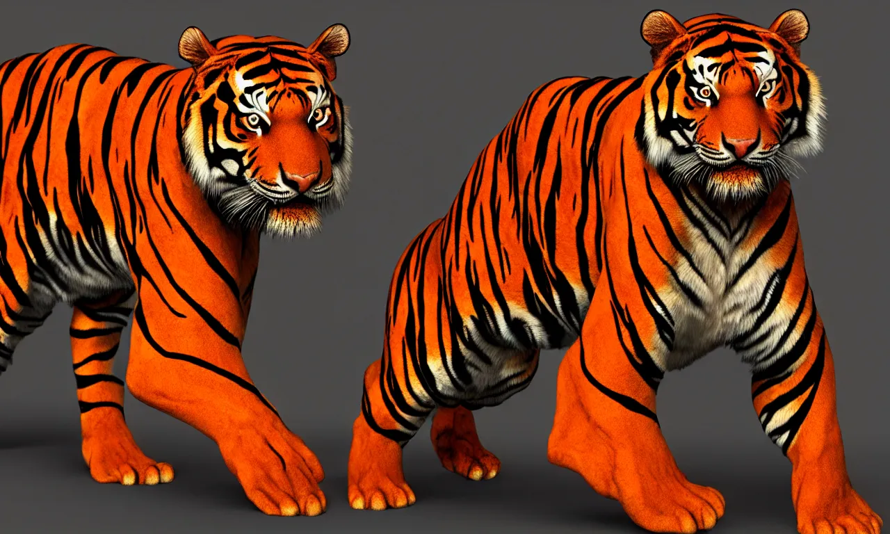 Prompt: translucent tiger made of optical fibres in unfriendly pose, motion blured movement, shadow cast of dark mirror ground, volumetric lighting, volume fog, subsurface scattering, dramatic lighting, high detail, from new scifi by digital domain and weta digital, strong ambient occlusion