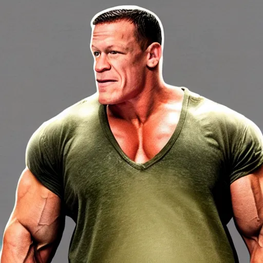 Image similar to chonky john cena. Chonk cena. Chonk. Chonkers. John cena.