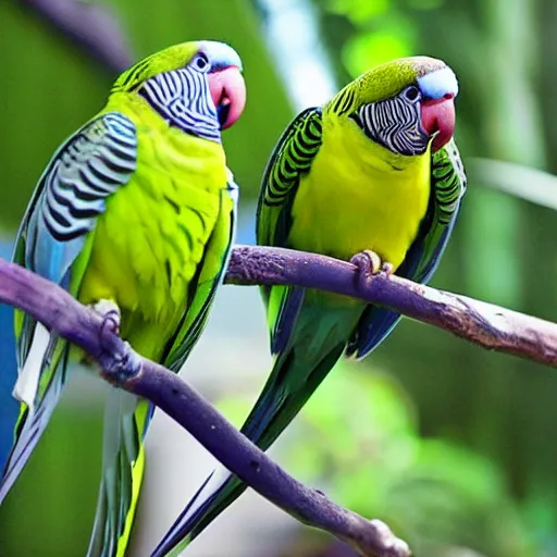 Image similar to parakeet police