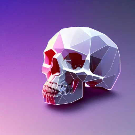 Prompt: tiny crystal skull, by charlie bowater, isometric, chroma colors, electroluminescent wire lighting, 8 k, polygon, paradox, screen space global illumination, volumetric light, transparent, liquid crystal, ray tracing reflections, concept art, isometric game art