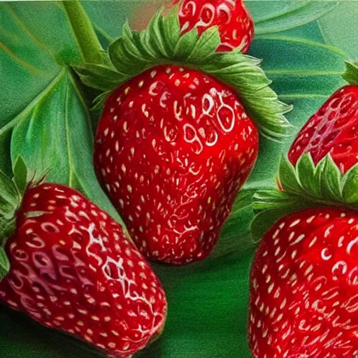 Prompt: david beckham in the form of strawberries photorealism, super detail,