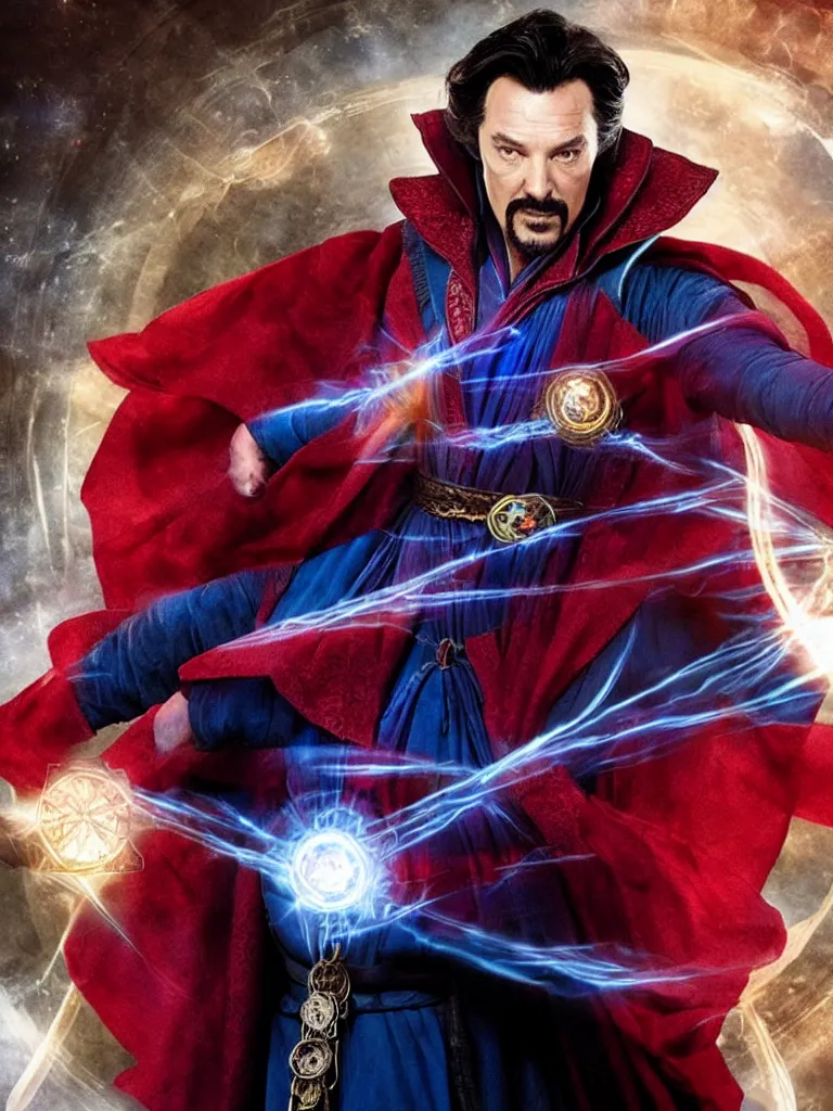 Prompt: Steven Segal as Doctor Strange