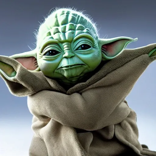 Image similar to beautiful giant marijuana bud as a baby yoda, weta 8 k hyper realistic detailed cinematic still