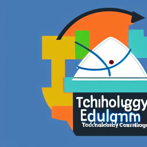 Prompt: logo of a technology education startup -9