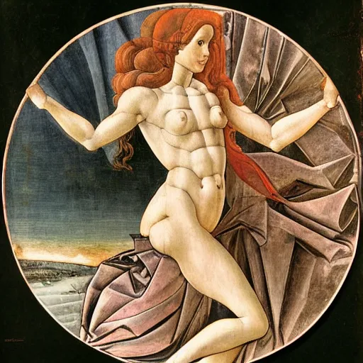 Image similar to Botticelli anatomy study