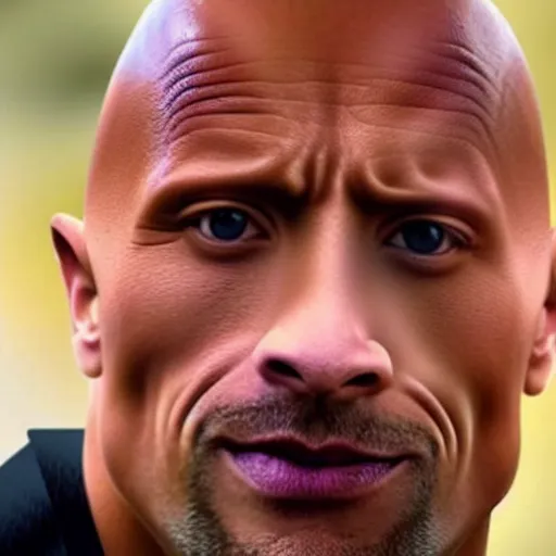 KREA - dwayne the rock johnson's face on the body of a kangaroo