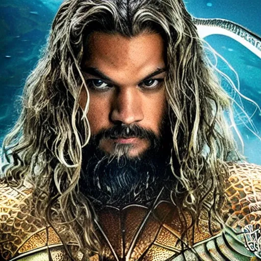 Prompt: aquaman gandalf, dslr profile photo