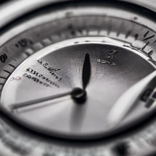 Image similar to a close-up photo of a aviator wristwatch, 4k, macro