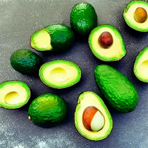 Image similar to nikocado avocado as an avocado