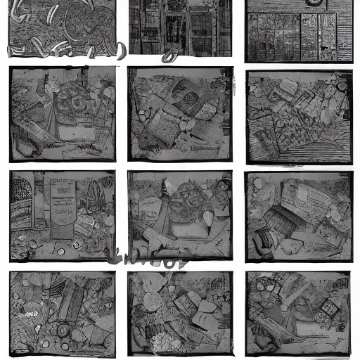 Image similar to dirty old comic paper, no drawing, paper texture, 4 k, highly detailed