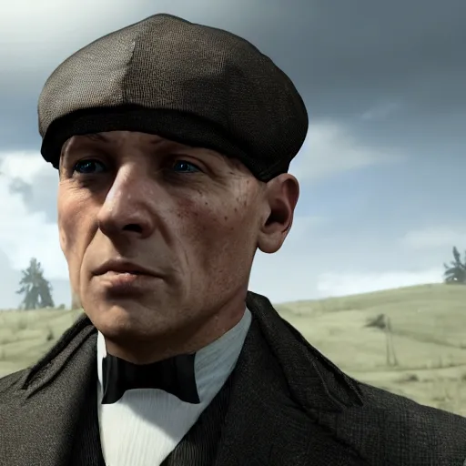 Image similar to Tommy from Peaky Blinders in Skyrim