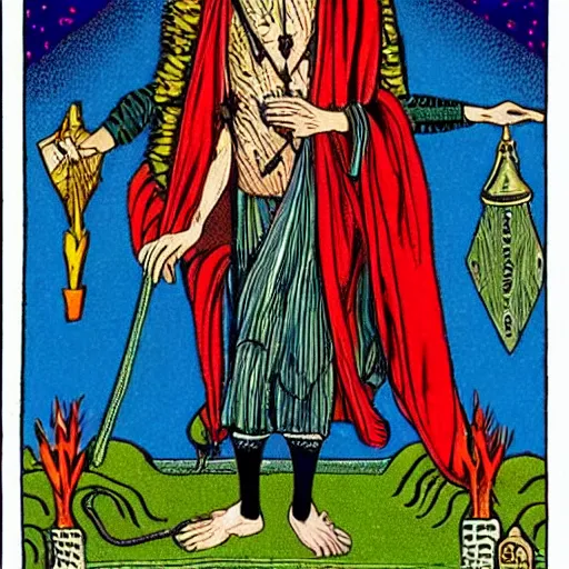 Image similar to Jim Carrey in Thoth tarot deck, style of Lady Frieda Harris, 4K