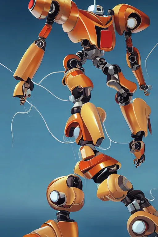 Image similar to metabots medabots medarotto medarot robot minimalist comics sharpen, behance hd by jesper ejsing, by rhads, makoto shinkai and lois van baarle, ilya kuvshinov, rossdraws global illumination