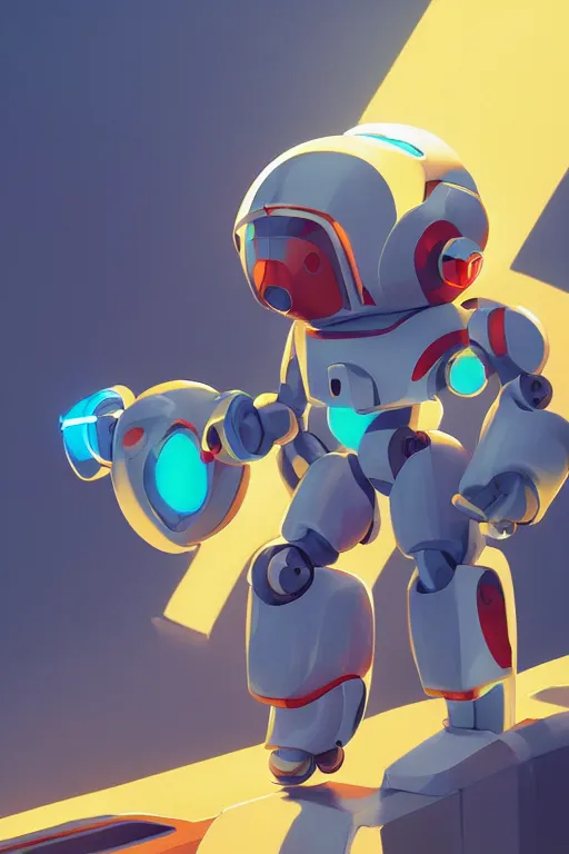 Image similar to metabots medabots medarotto medarot robot minimalist comics helmet mask neon cybereye, behance hd by jesper ejsing, by rhads, makoto shinkai and lois van baarle, ilya kuvshinov, rossdraws global illumination ray tracing hdr radiating a glowing aura