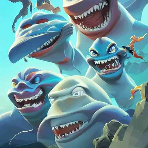 Image similar to face icon stylized minimalist street sharks, loftis, cory behance hd by jesper ejsing, by rhads, makoto shinkai and lois van baarle, ilya kuvshinov, rossdraws global illumination