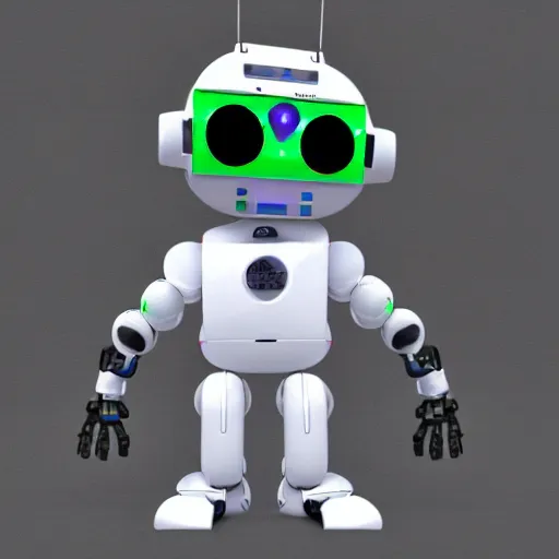 Prompt: bill gates robot made by scott cawthon