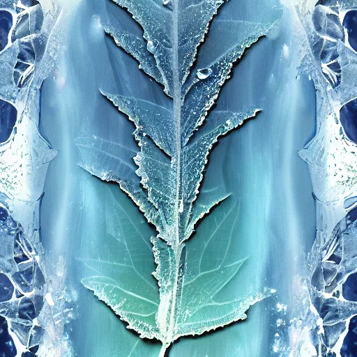 Image similar to icy soloist animation digitalart communion reflections leaf