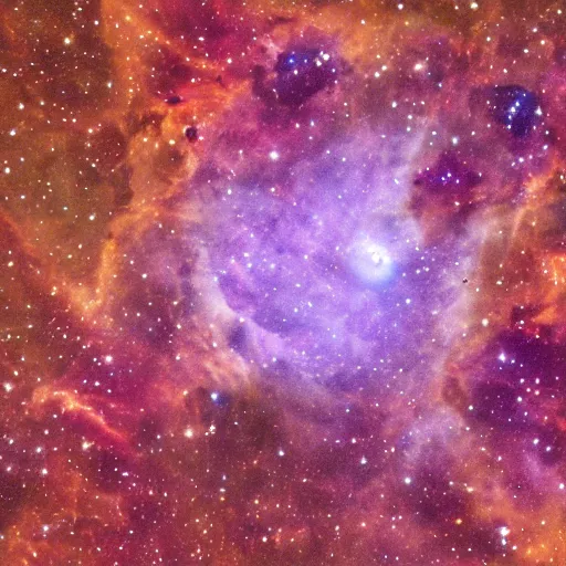 Prompt: rose nebula