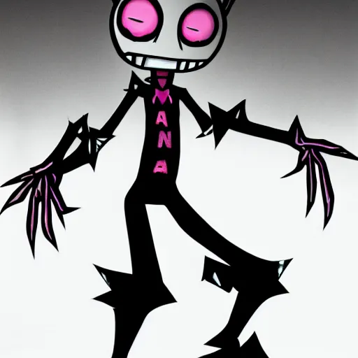 Image similar to invader zim menacing pose