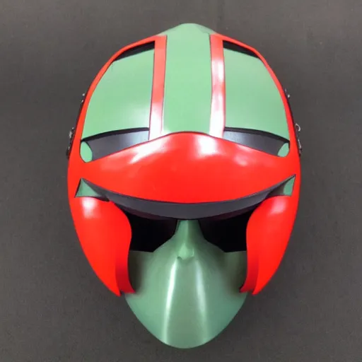 Prompt: Kamen rider helm mask from Japan