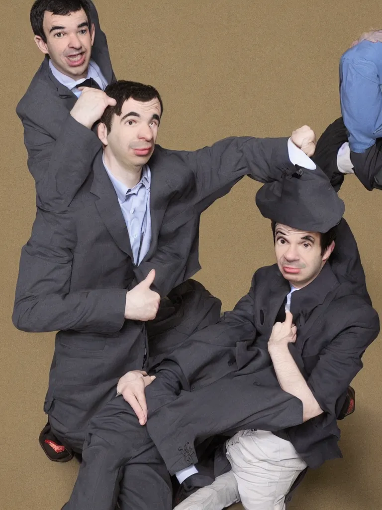 Image similar to nathan fielder is an artistic genius