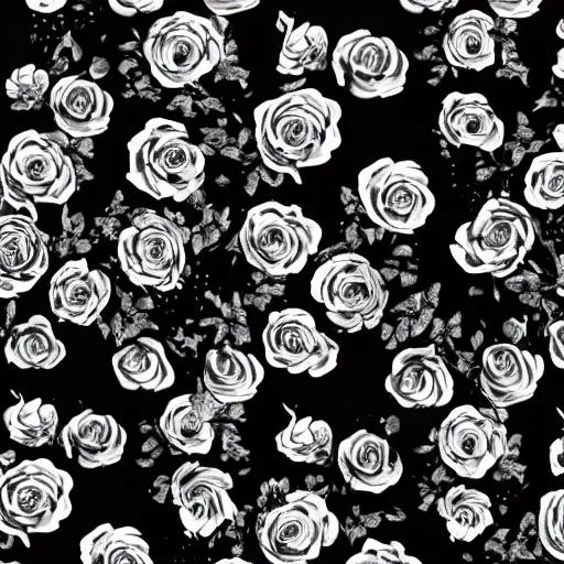 Image similar to black roses photo black background