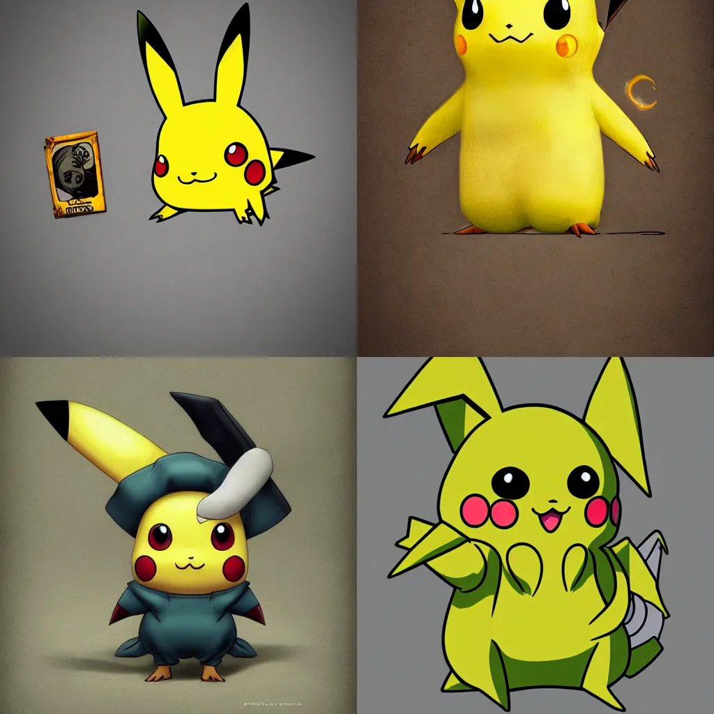 ArtStation - Pikachu Pokemon Yellow sprite remake