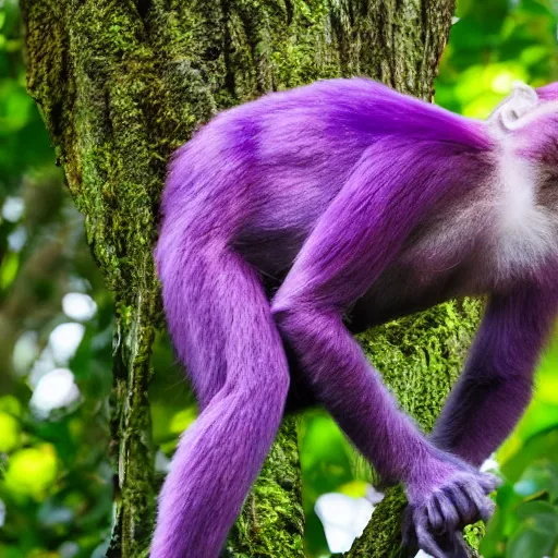 Image similar to Purple monkey dinosaur