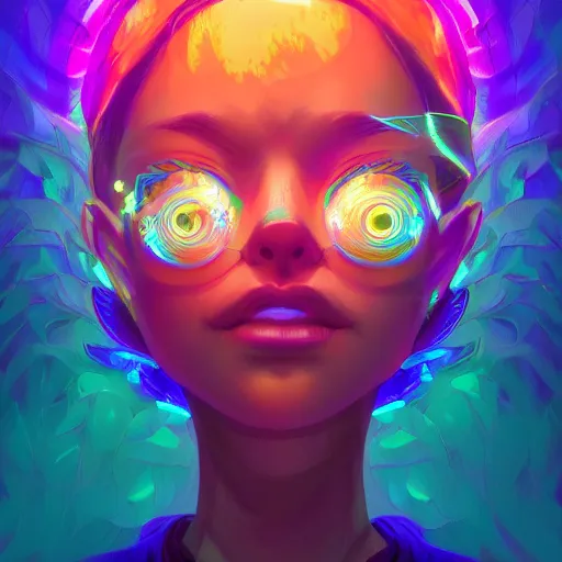 Image similar to skill magic deepdream radiating a glowing aura stuff loot legends stylized digital illustration video game icon artstation lois van baarle, ilya kuvshinov, rossdraws,